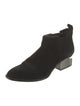 Alexander Wang Suede Leather Trim Embellishment Chelsea Boots