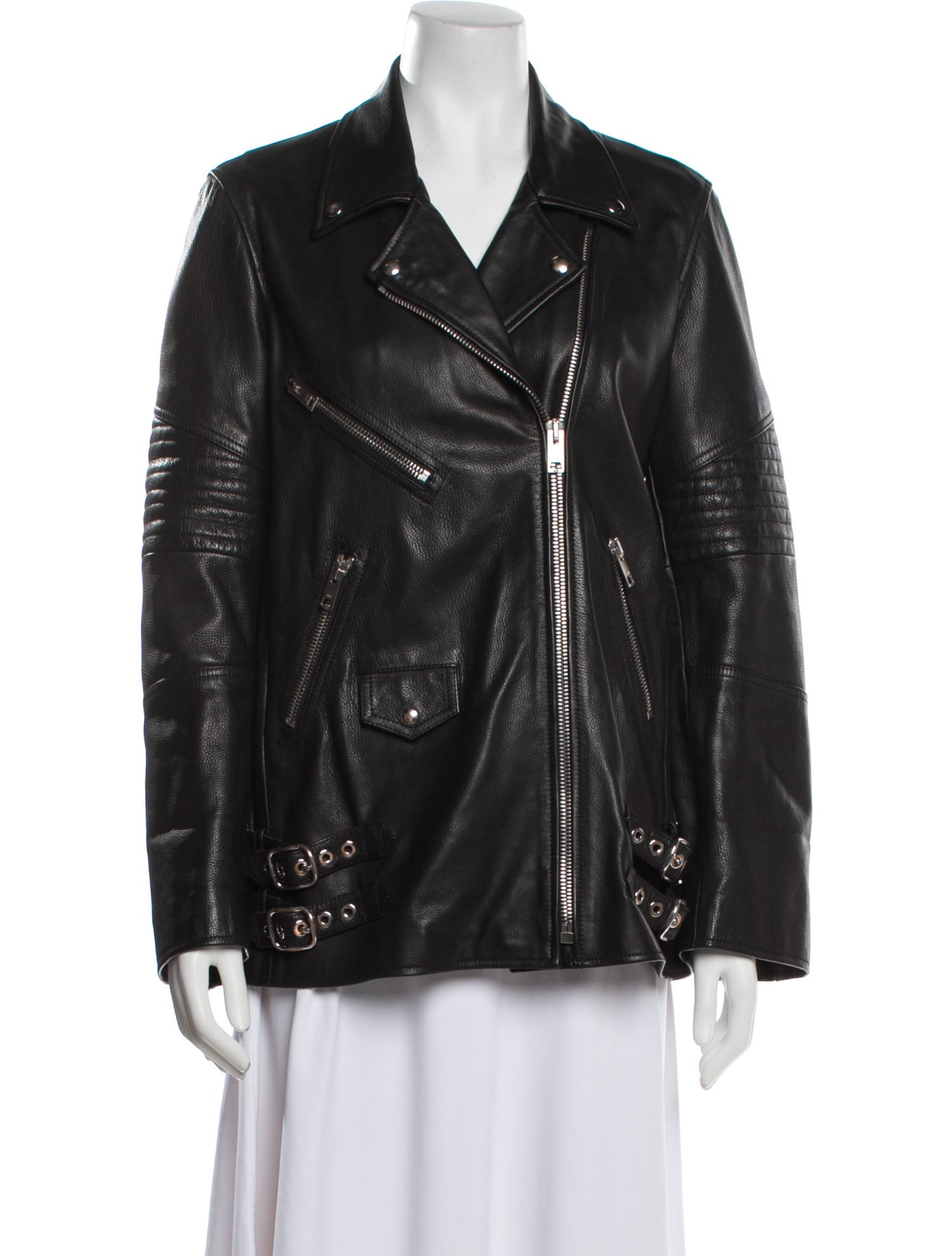 Alexander Wang Leather Biker Jacket