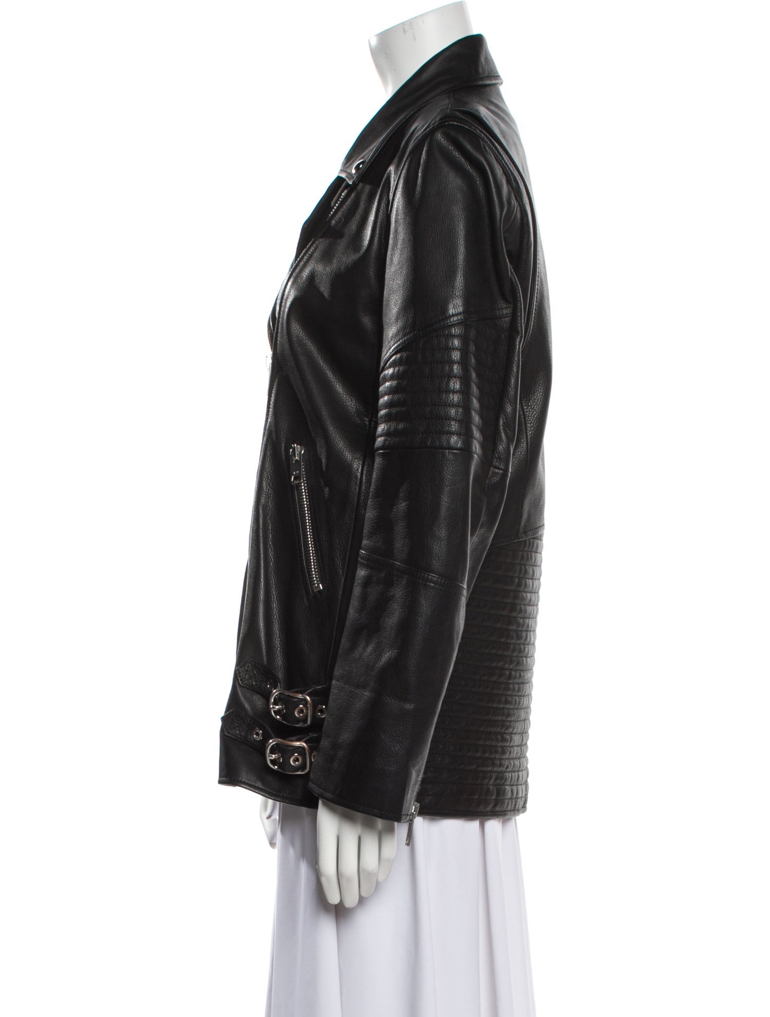 Alexander Wang Leather Biker Jacket