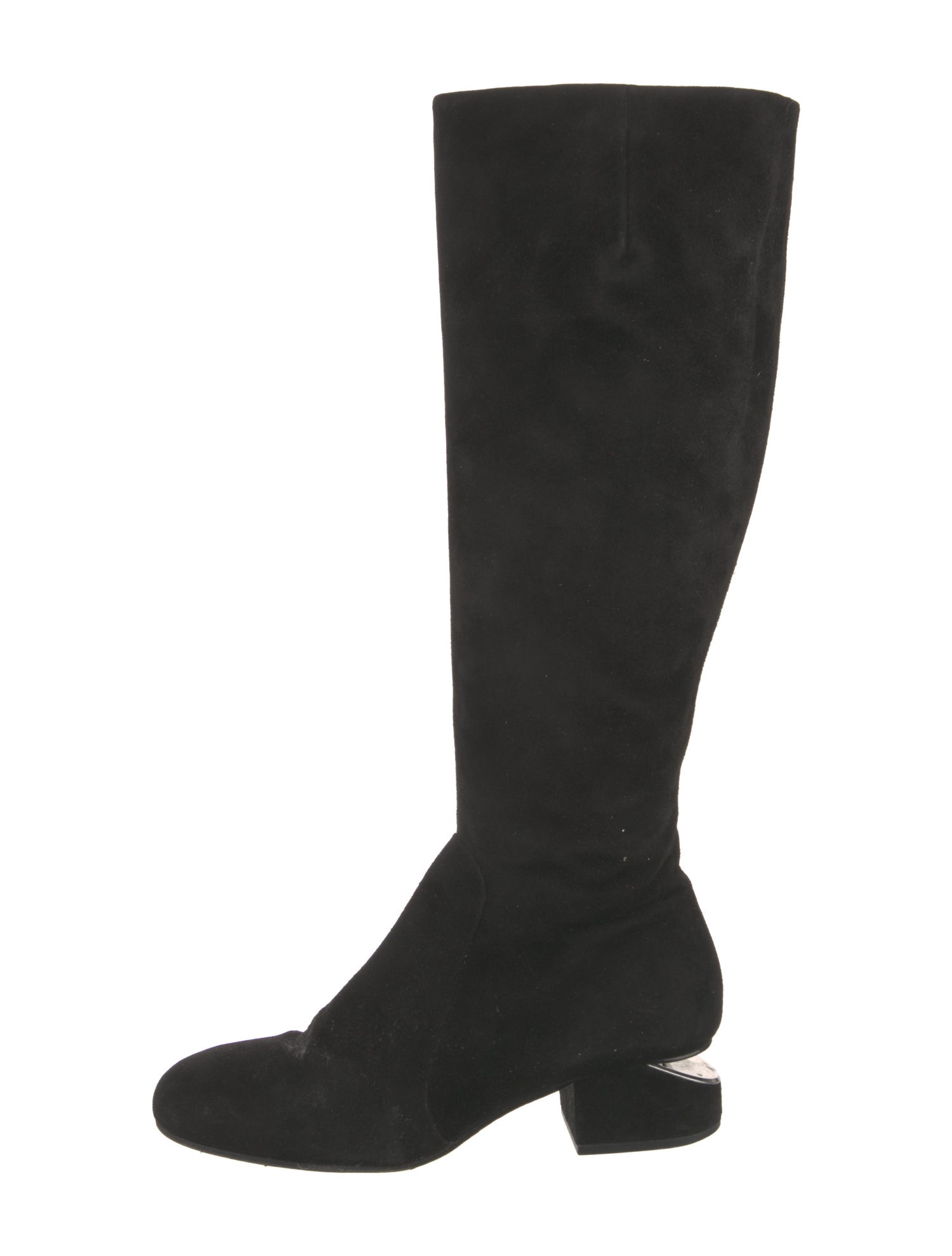 Alexander Wang Suede Riding Boots