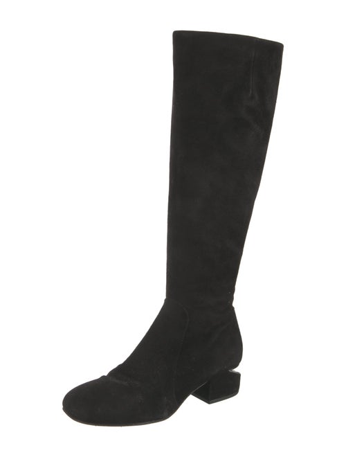 Alexander Wang Suede Riding Boots