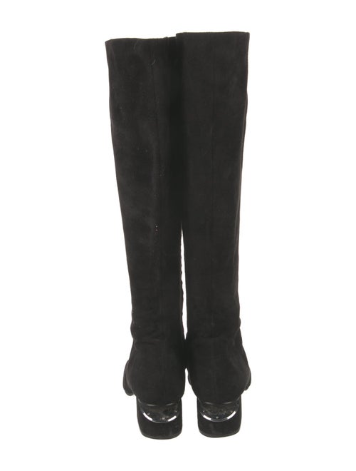 Alexander Wang Suede Riding Boots