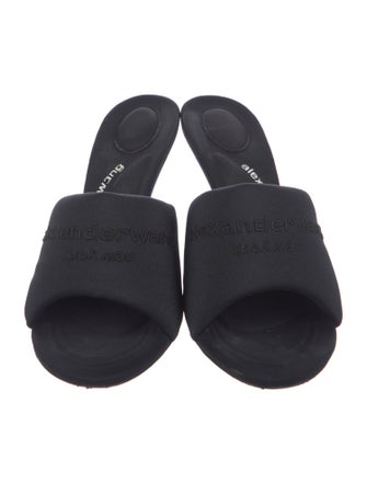 Alexander Wang Embroidered Accent Slides