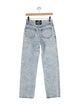 Alexander Wang Mid-Rise Straight Leg Jeans