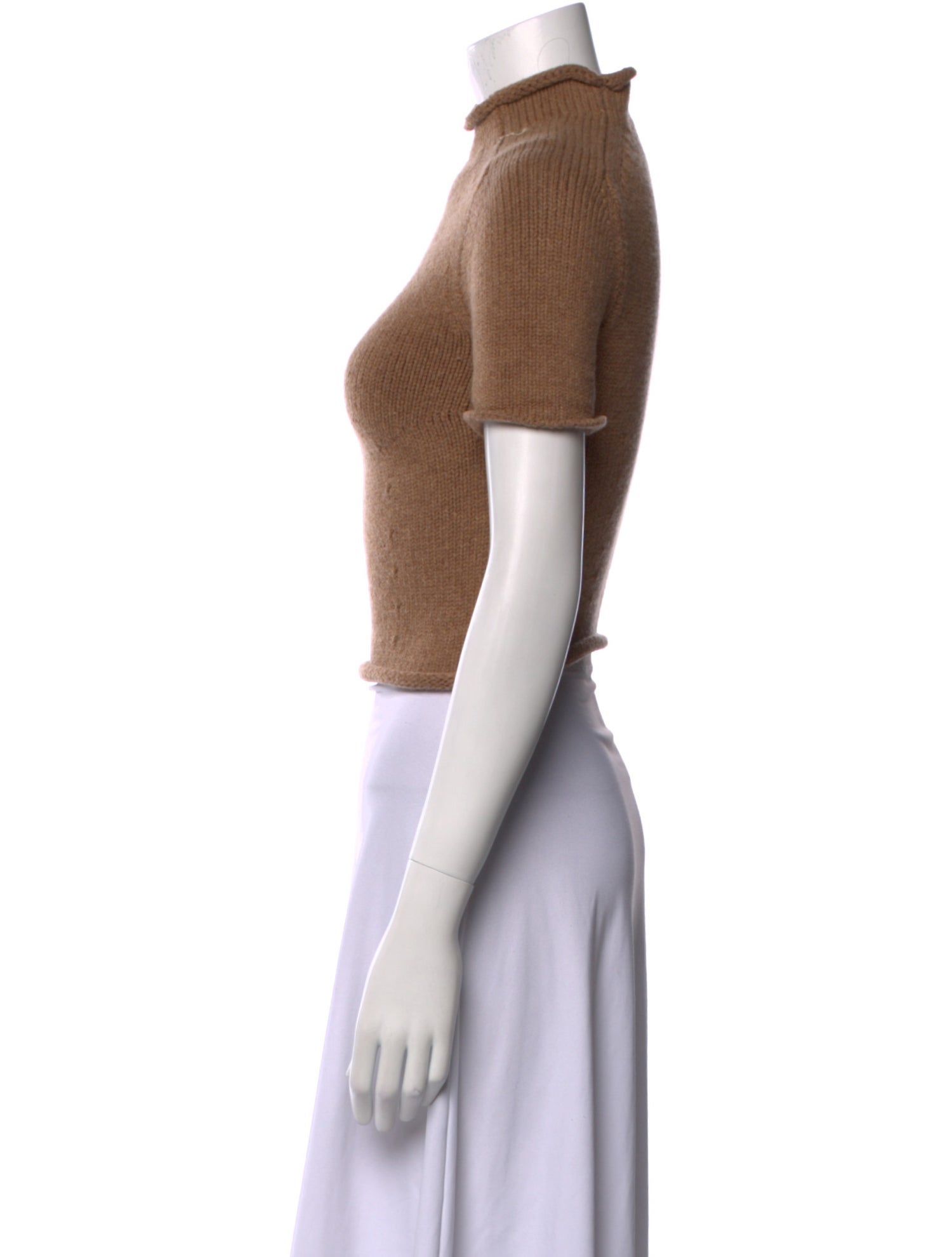 Alexander Wang Wool Turtleneck Crop Top
