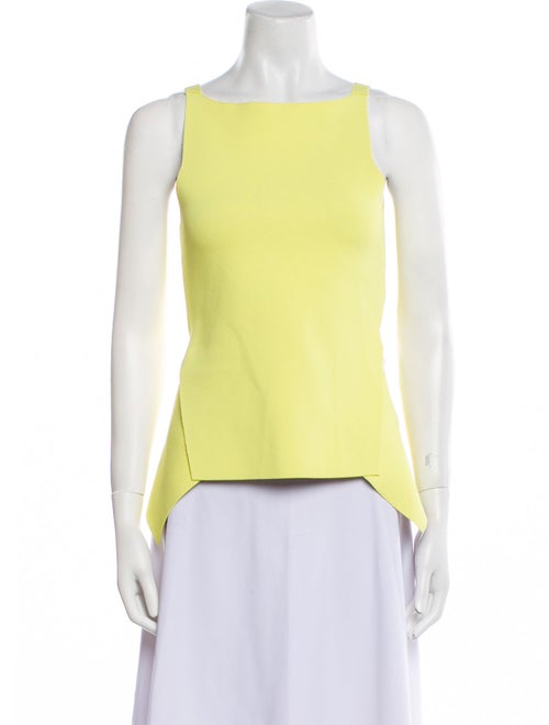 Alexander Wang Square Neckline Sleeveless Top
