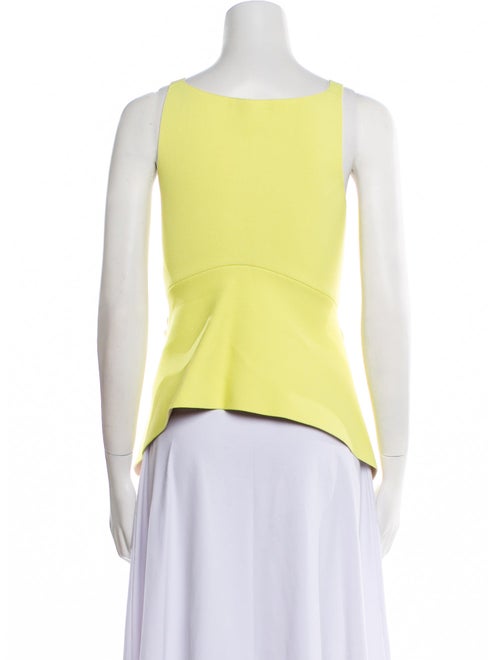 Alexander Wang Square Neckline Sleeveless Top