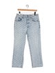 Alexander Wang High-Rise Straight Leg Jeans