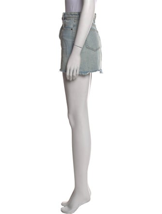 Alexander Wang Distressed Accents Mini Skirt