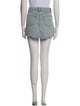 Alexander Wang Distressed Accents Mini Skirt