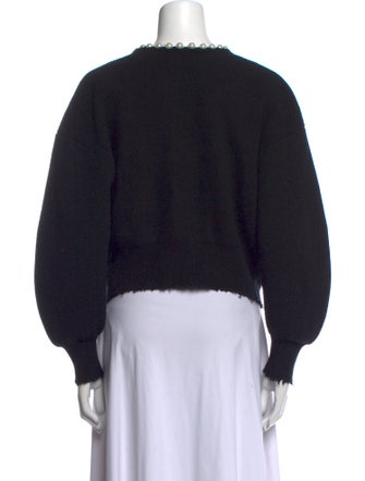 Alexander Wang Wool Scoop Neck Sweater