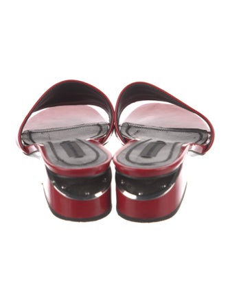 Alexander Wang Leather Slides