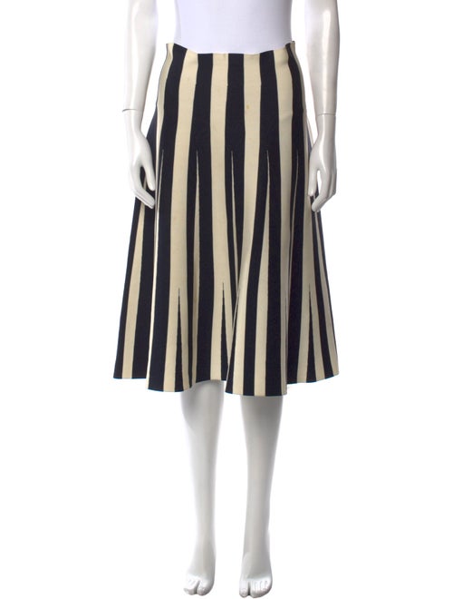 Alexander Wang Striped Knee-Length Skirt