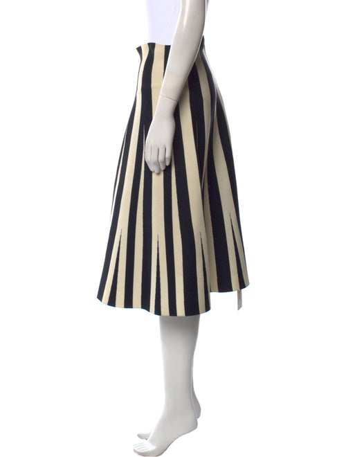 Alexander Wang Striped Knee-Length Skirt
