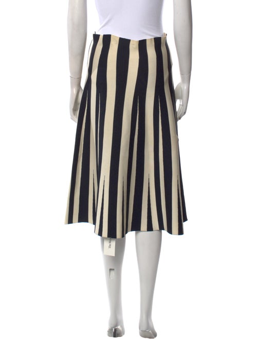 Alexander Wang Striped Knee-Length Skirt