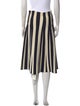 Alexander Wang Striped Knee-Length Skirt