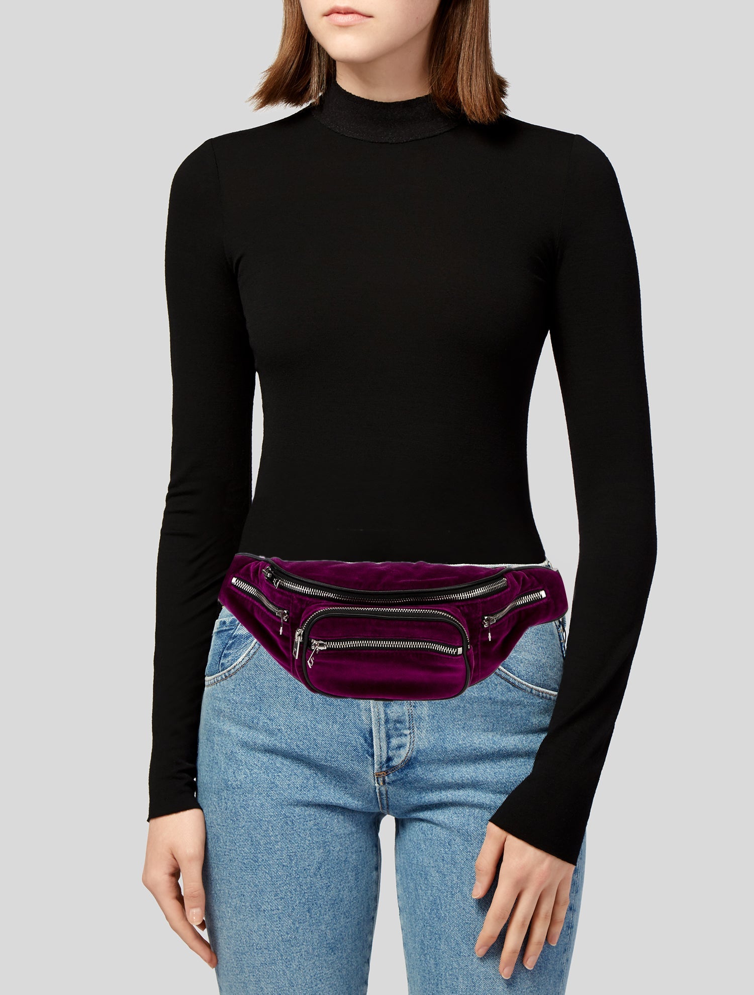 Alexander Wang Velvet Belt Bag