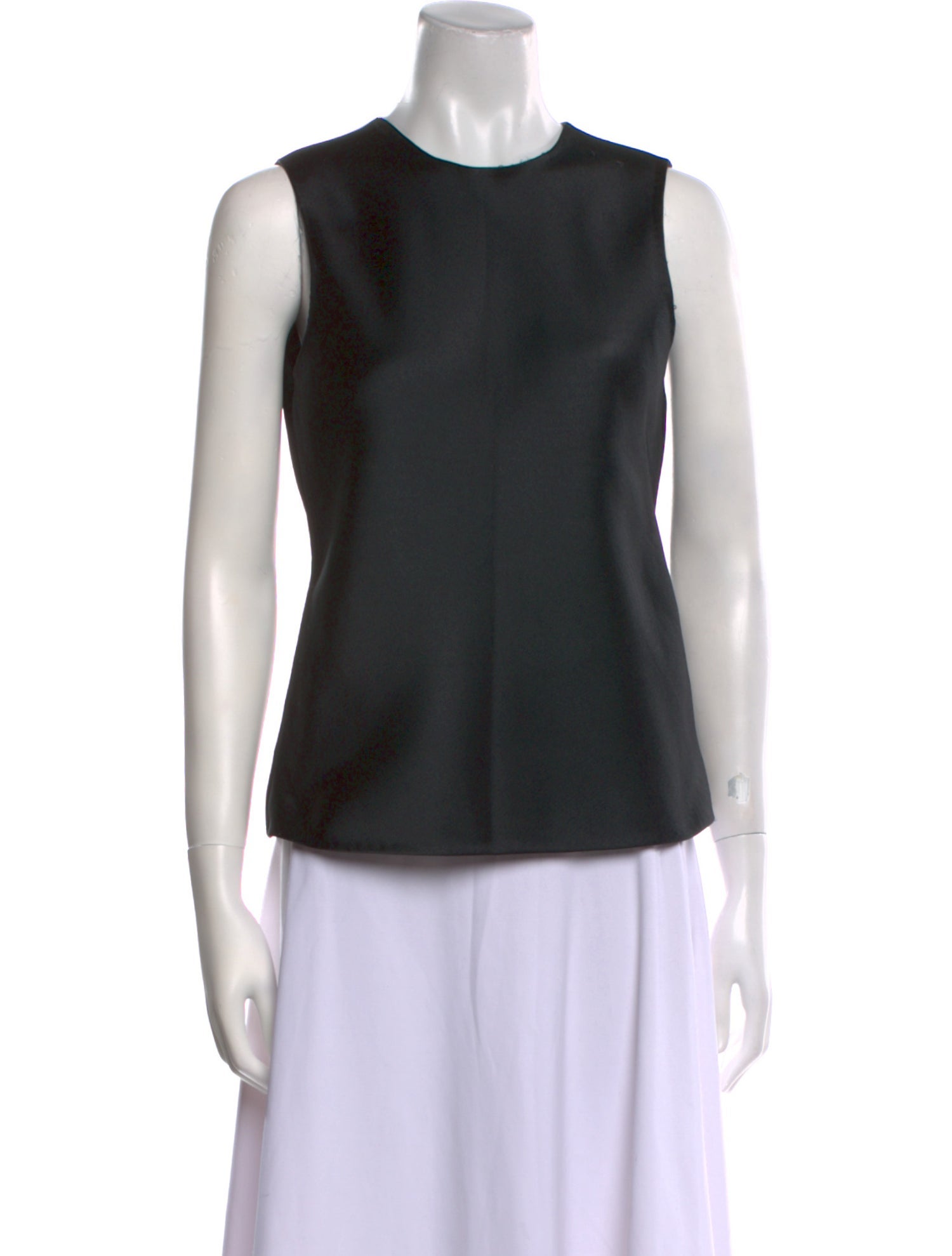 Alexander Wang Crew Neck Sleeveless Top