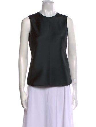 Alexander Wang Crew Neck Sleeveless Top