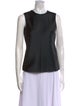 Alexander Wang Crew Neck Sleeveless Top