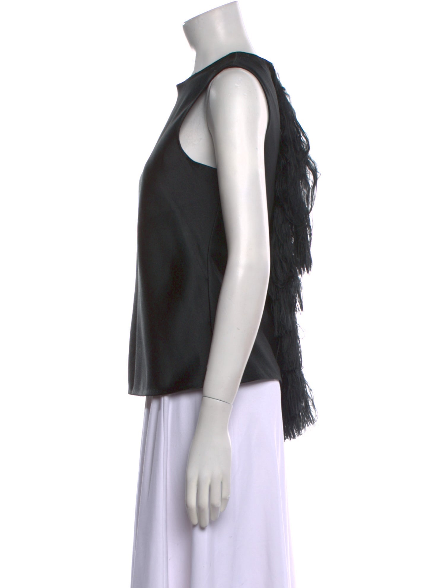 Alexander Wang Crew Neck Sleeveless Top