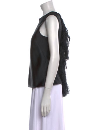 Alexander Wang Crew Neck Sleeveless Top