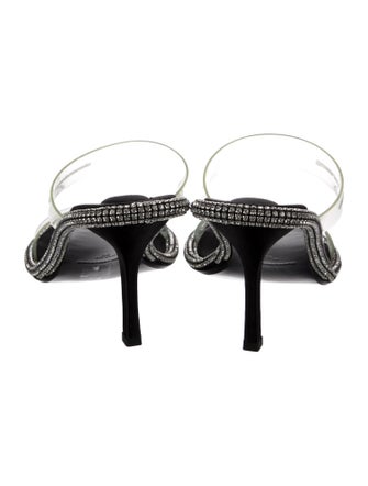 Alexander Wang PVC Crystal Embellishments Slides