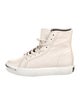 Alexander Wang Leather Wedge Sneakers
