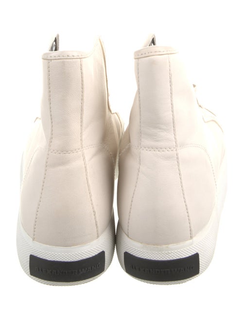 Alexander Wang Leather Wedge Sneakers