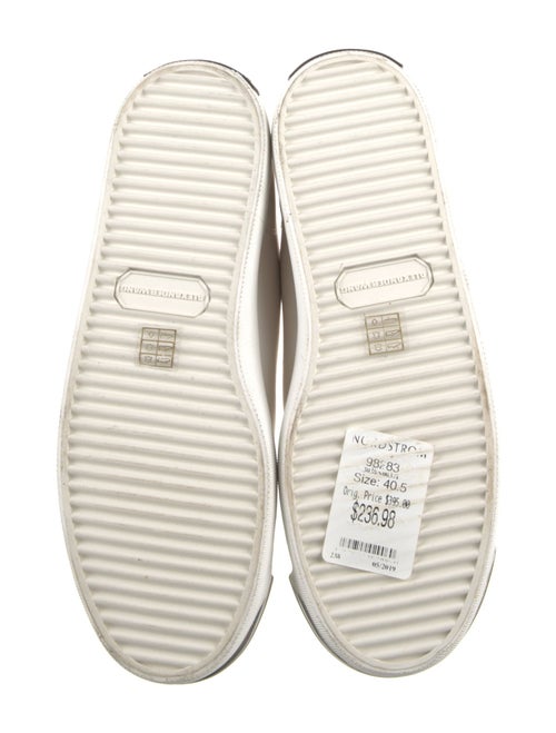 Alexander Wang Leather Wedge Sneakers