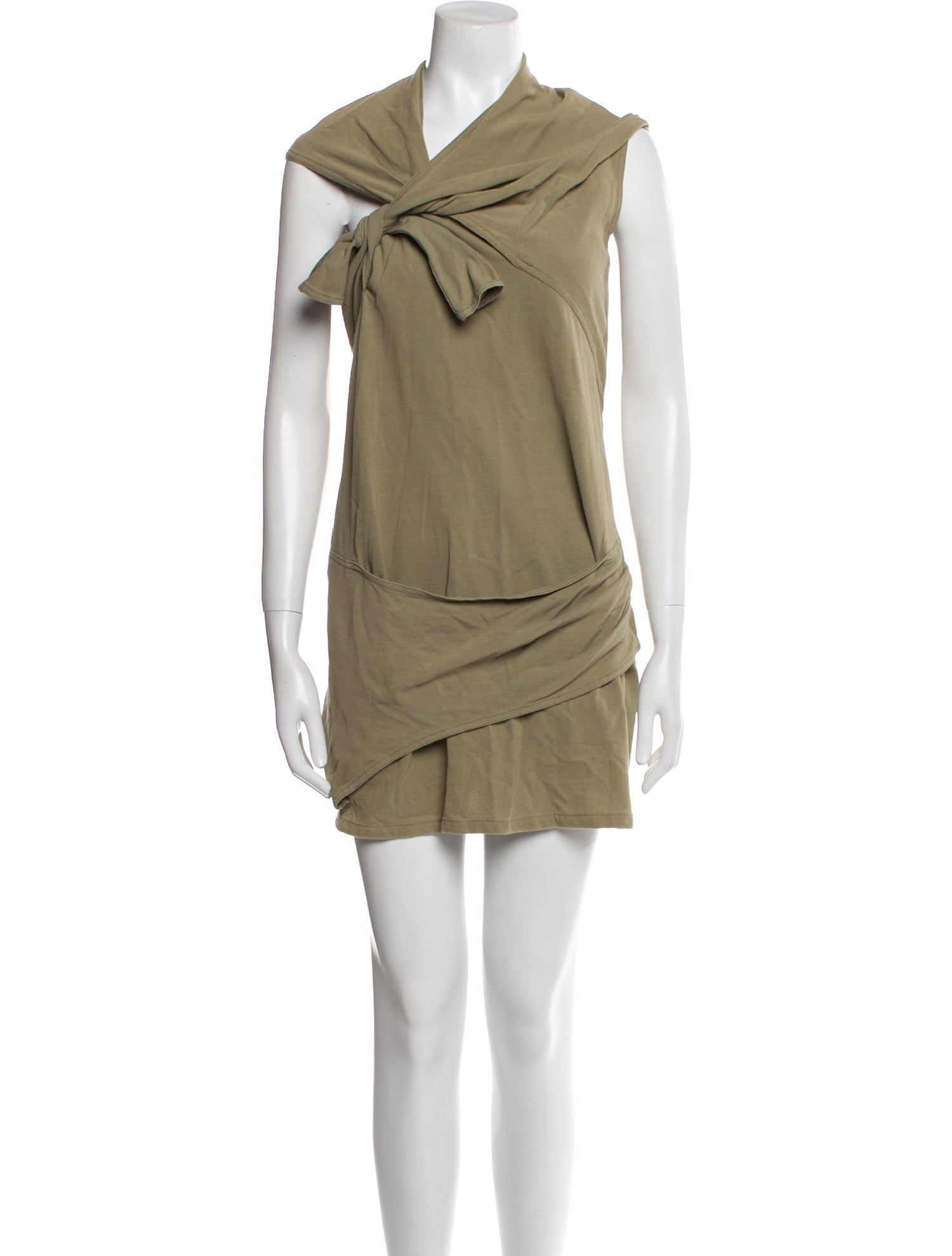 Alexander Wang Cowl Neck Mini Dress