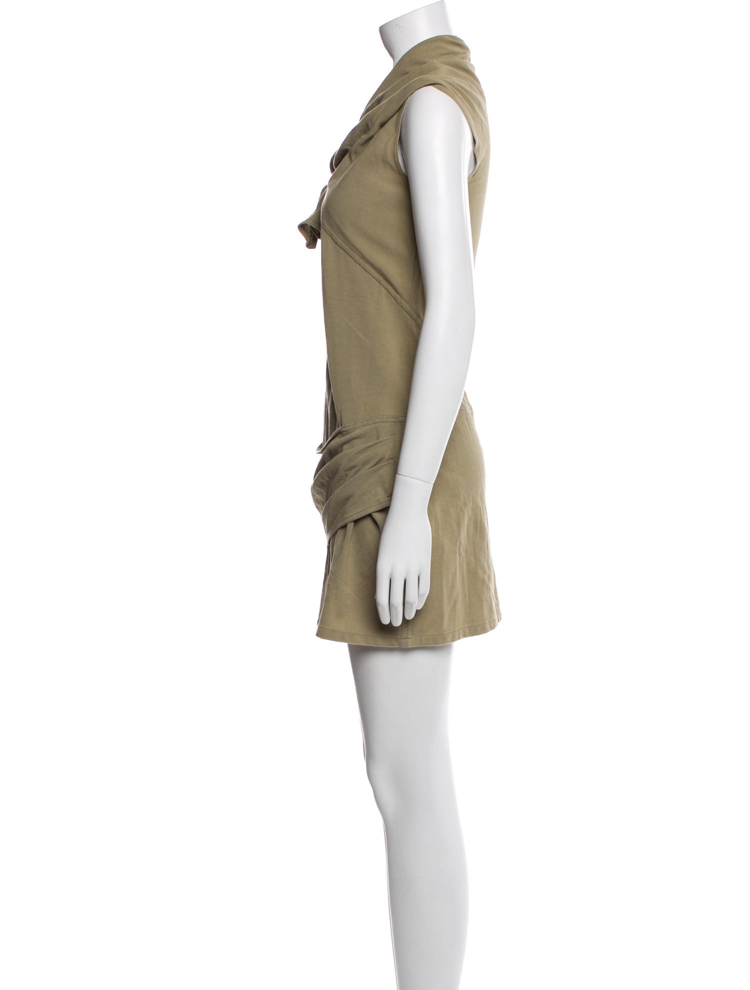 Alexander Wang Cowl Neck Mini Dress