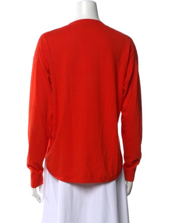 Alexander Wang Linen Crew Neck Sweater