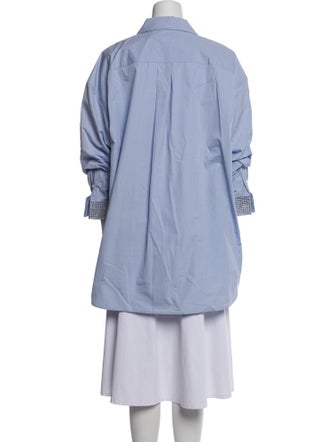 Alexander Wang Long Sleeve Button-Up Top