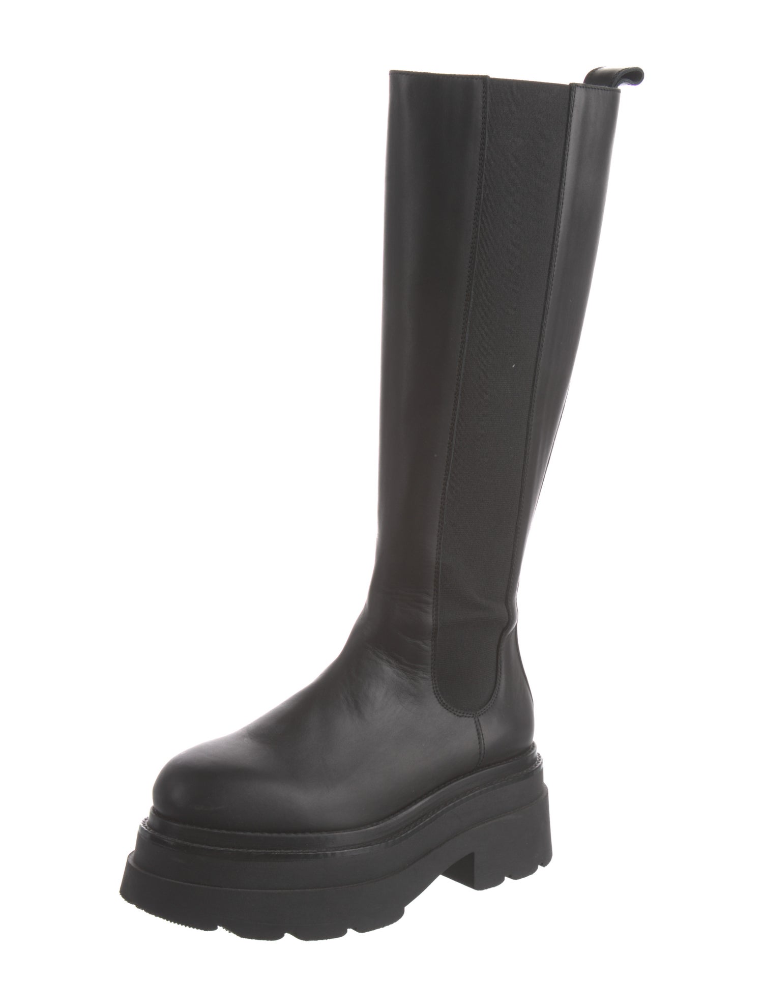 Alexander Wang Leather Rain Boots