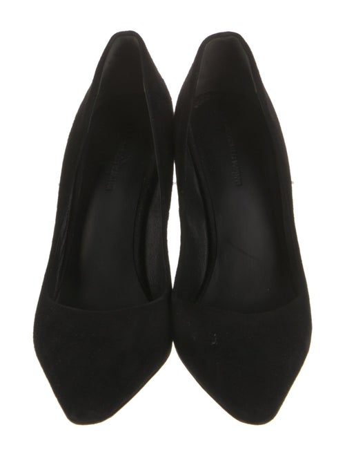 Alexander Wang Suede Cutout Accent Slingback Pumps