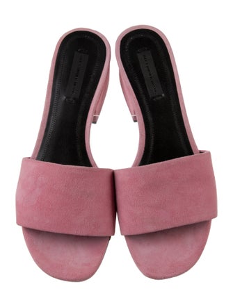 Alexander Wang Suede Slides