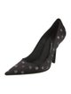 Alexander Wang Satin Crystal Embellishments Pumps