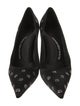 Alexander Wang Satin Crystal Embellishments Pumps
