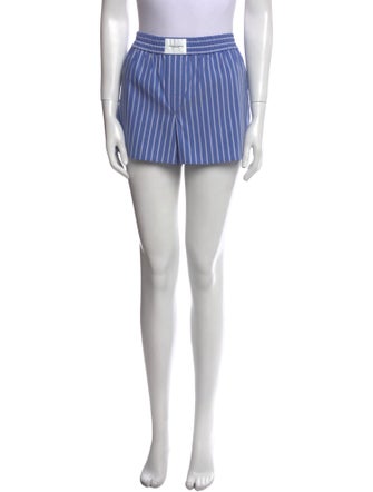 Alexander Wang Striped Mini Shorts