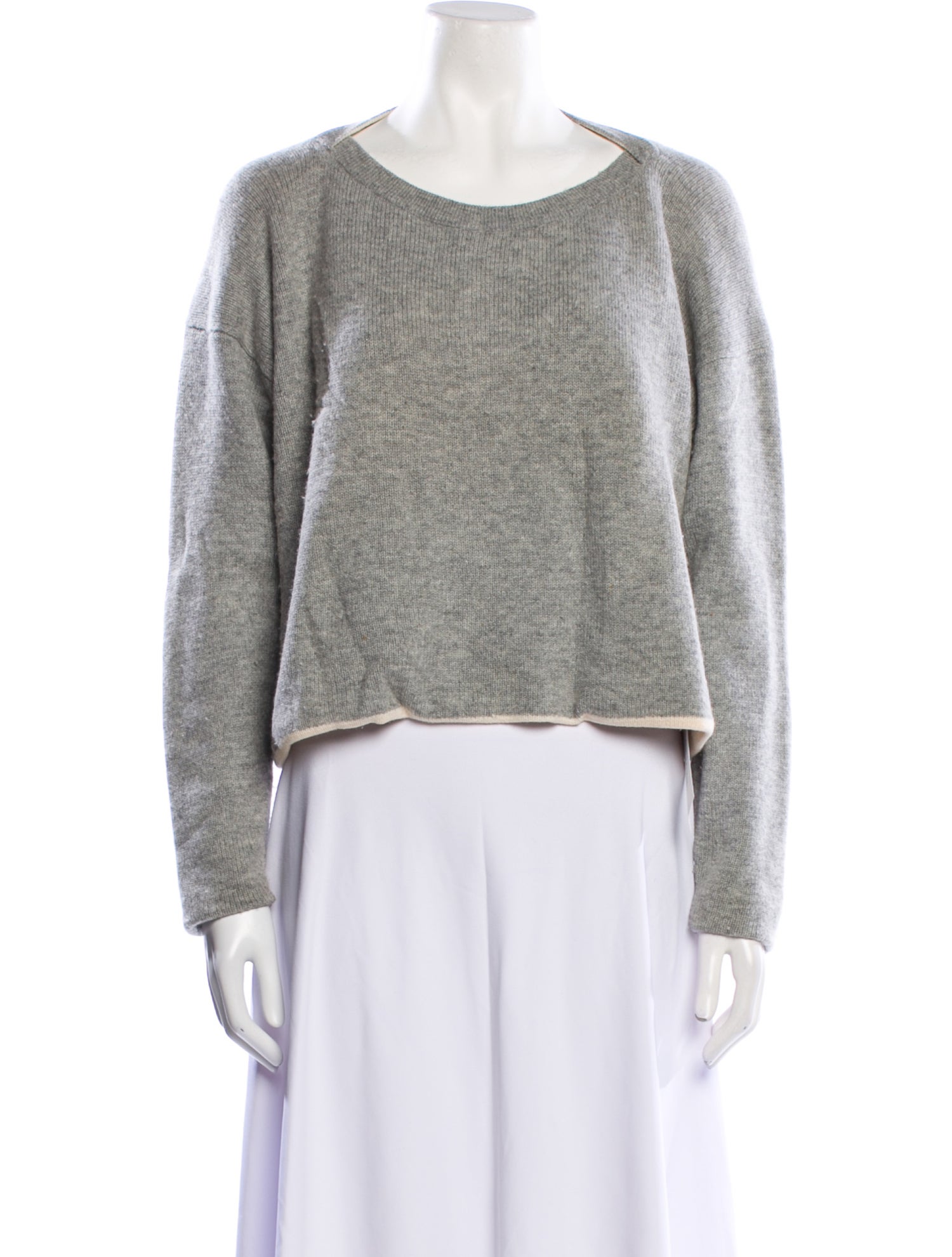 Alexander Wang Wool Scoop Neck Sweater