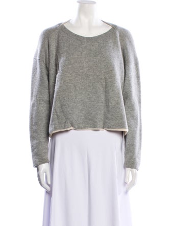 Alexander Wang Wool Scoop Neck Sweater