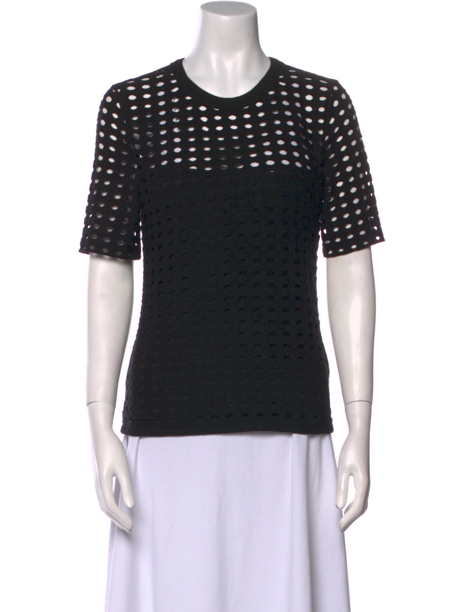 Alexander Wang Crew Neck Short Sleeve T-Shirt