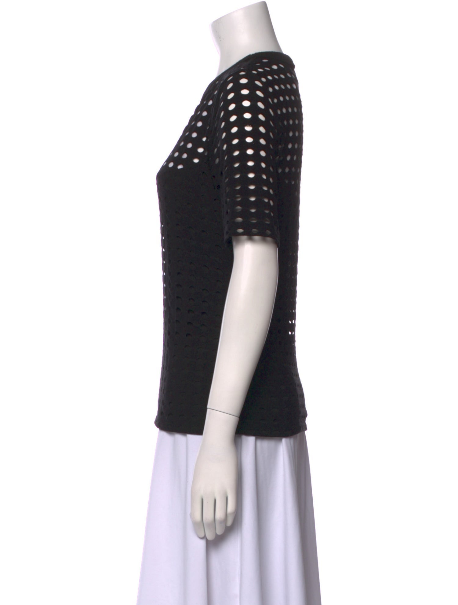 Alexander Wang Crew Neck Short Sleeve T-Shirt