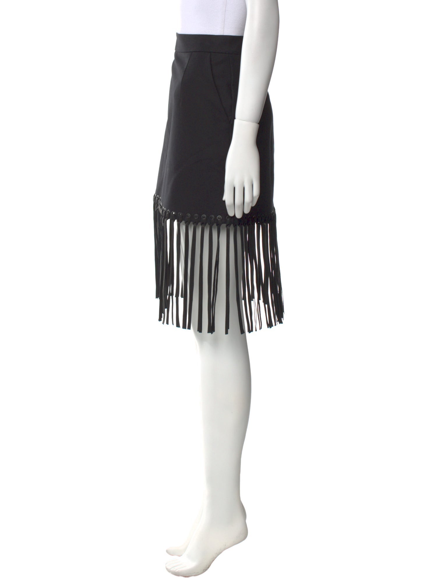 Alexander Wang Eyelet Trim Knee-Length Skirt w/ Tags