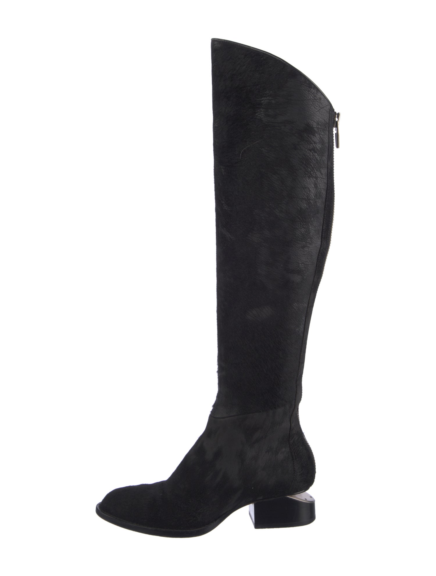 Alexander Wang Ponyhair Riding Boots