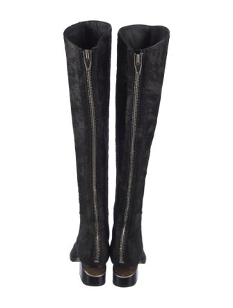 Alexander Wang Ponyhair Riding Boots