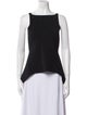 Alexander Wang Square Neckline Sleeveless Top