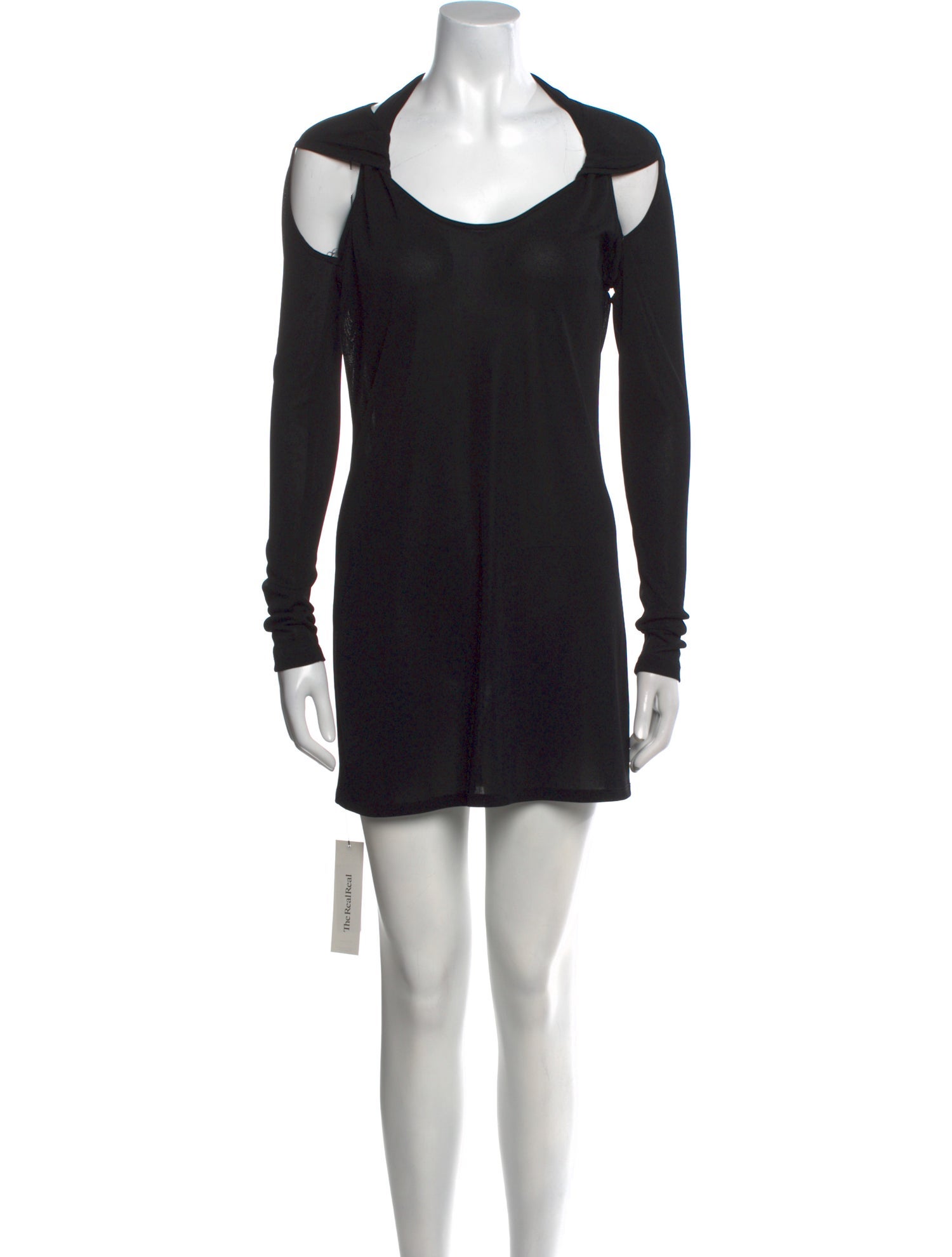 Alexander Wang Scoop Neck Mini Dress
