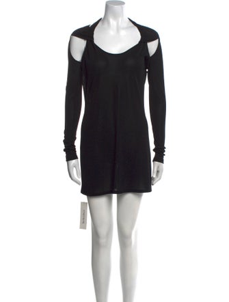 Alexander Wang Scoop Neck Mini Dress